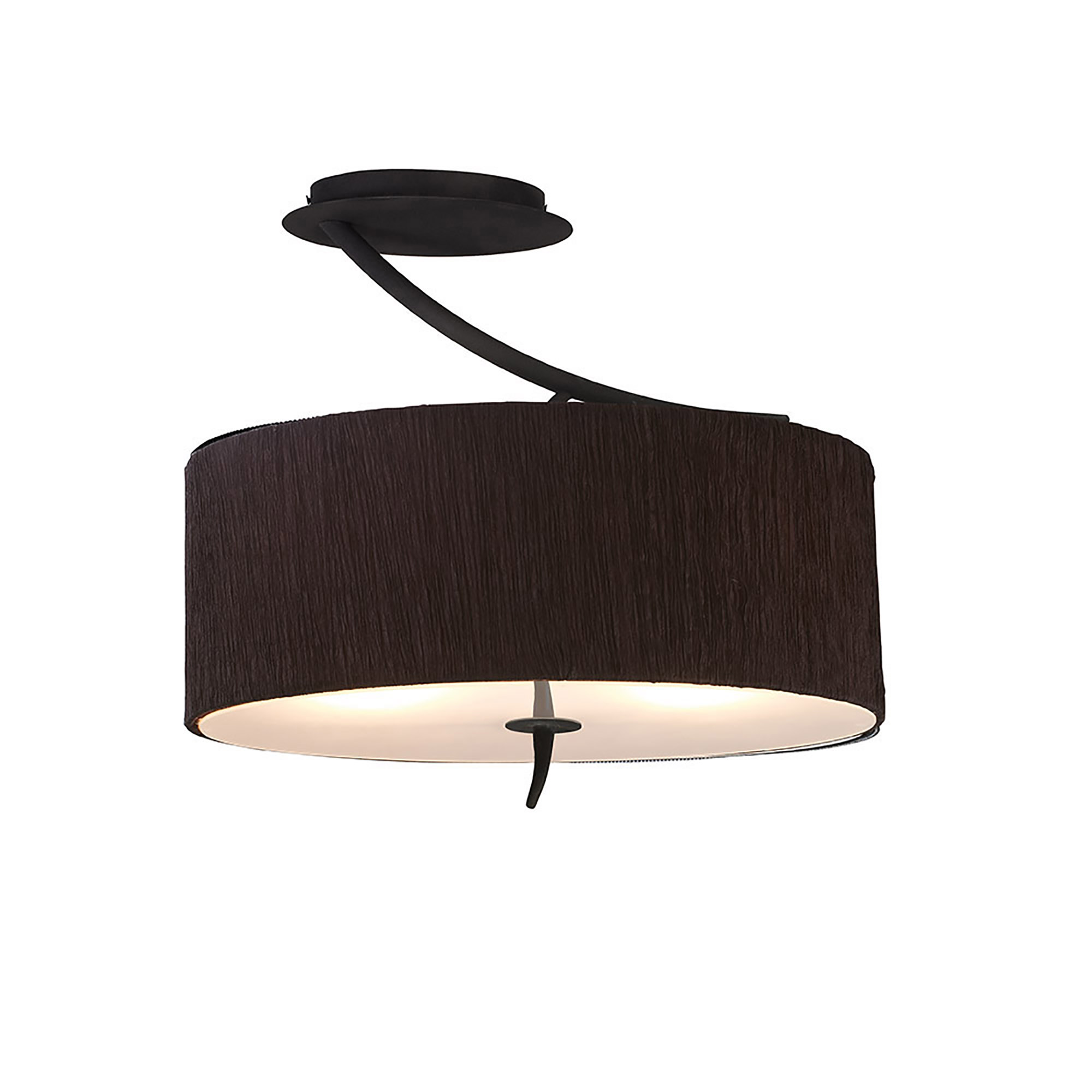 M1152/BS  Eve Semi Flush 2 Light